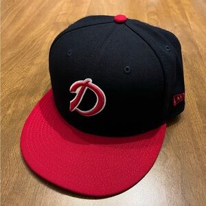 Danville Braves MiLB fitted on-field cap